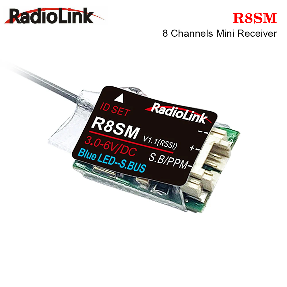 Receiver Sbus 8Ch - Radiolink R8SM 8채널 미니 RC 수신기,