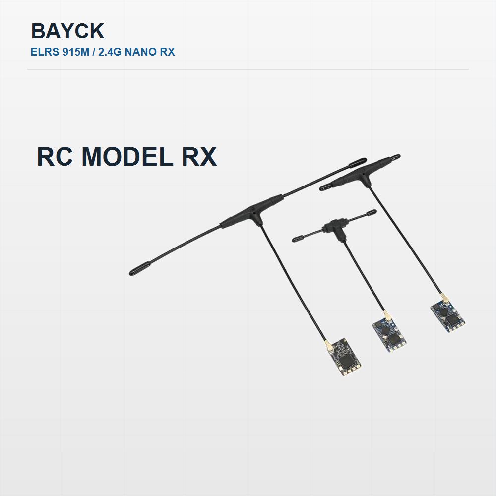 Rc Plane Hobby Zone - BAYCK ExpressLRS 2.4GHz/915MHz 나노 수신기 T