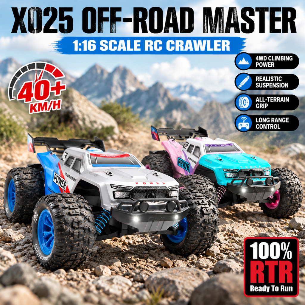 Rc Hobby Toucan - X025 RC 픽업 트럭, 1:16 스케일,