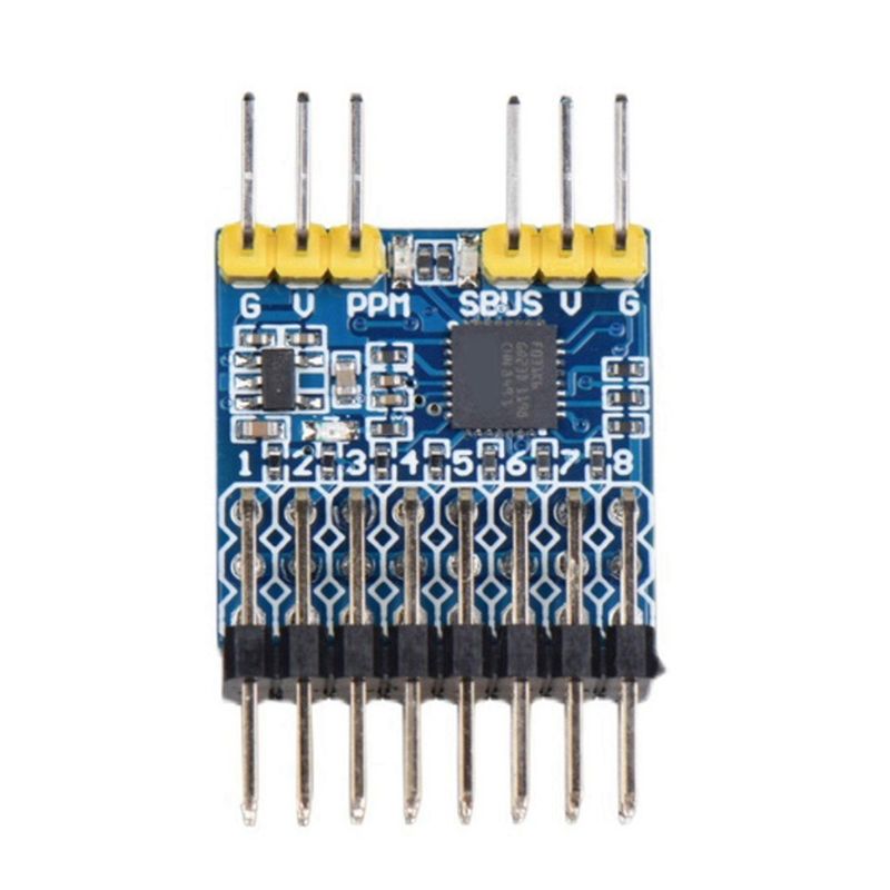 Receiver Sbus 8Ch - PPM PWM SBUS 신호용 AS96-SPP-SBUS 8CH