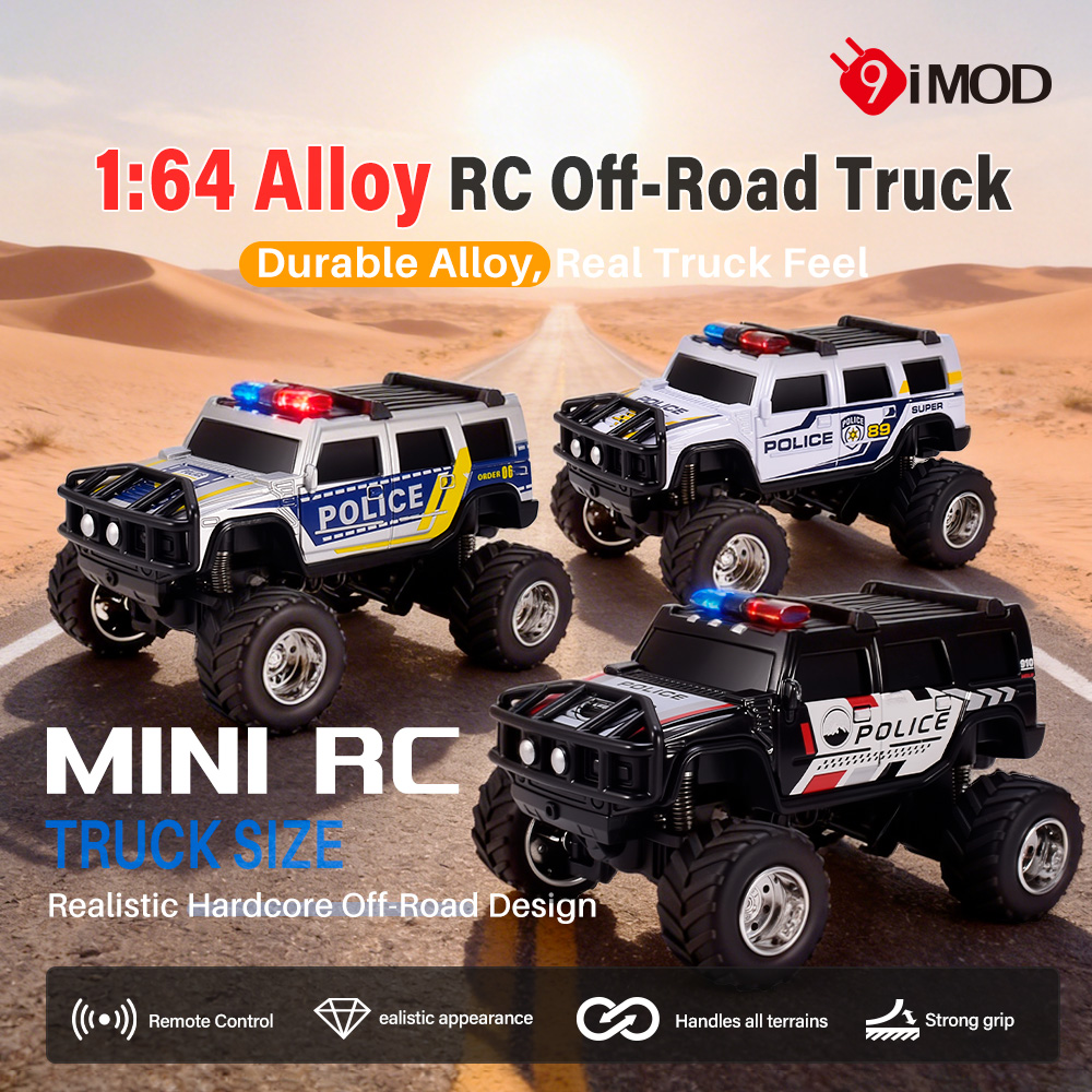 Rc Hobby Grade Truck - 9imod RC 경찰차 2.4G 앱 제어