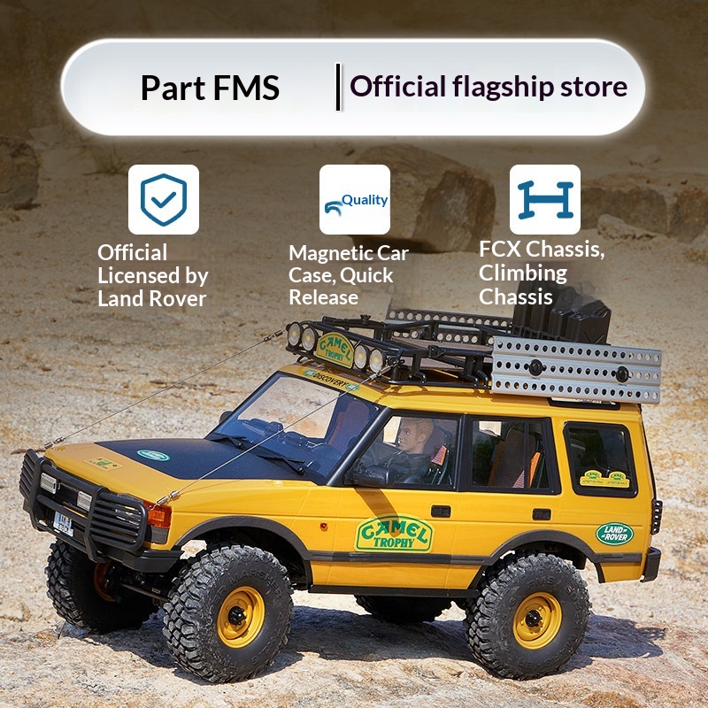 FCX10 1/10 스케일 카멜 트로피 에디션, 공식  - Rc Hobby Land 리뷰 및 가격