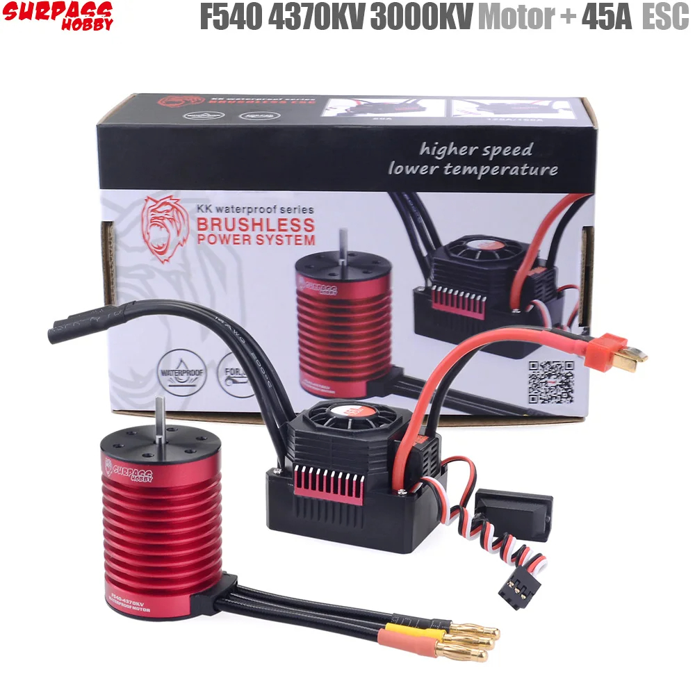 SURPASS HOBBY KK 방수 콤보 F540 30 - Rc Hobby Motor 리뷰 및 가격