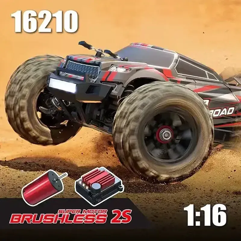 MJX 하이퍼 고 16210 1/16 다크 그레이 브러 - Rc Hobby Grade Monster Truck 리뷰 및 가격