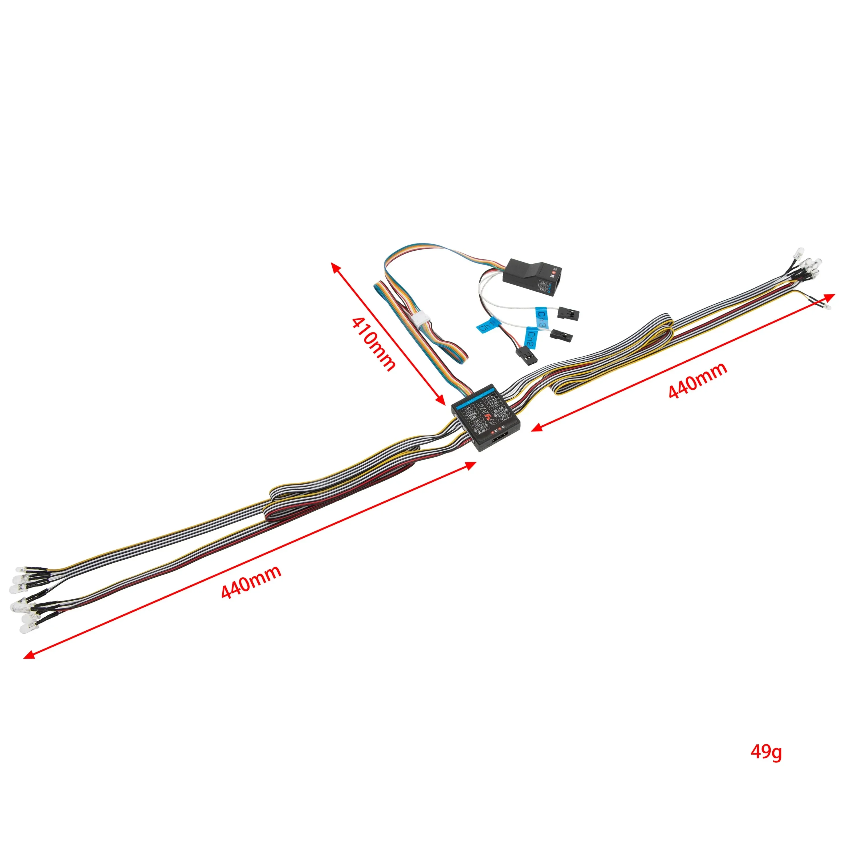 RC 자동차 1/8 1/10 RC 자동차 14 LED  - Rc Hobby Toucan 리뷰 및 가격