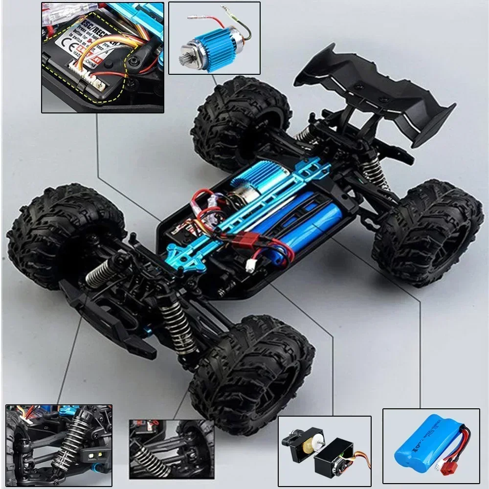 WLtoys 1:16 스케일 대형 RC 자동차 50 k - Rc Hobby Grade Truck 리뷰 및 가격