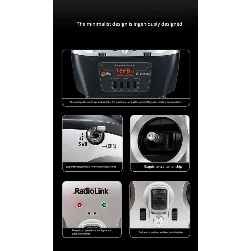 Radiolink T8FB 8CH 2.4Ghz 송신기  - Receiver Sbus 8Ch 리뷰 및 가격