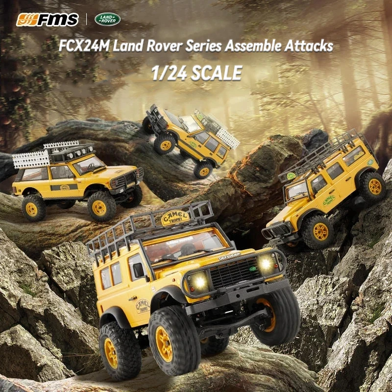 FMS 1/24 랜드로버 디펜더 RC 크롤러 4륜 구동 - Rc Hobby Land 리뷰 및 가격
