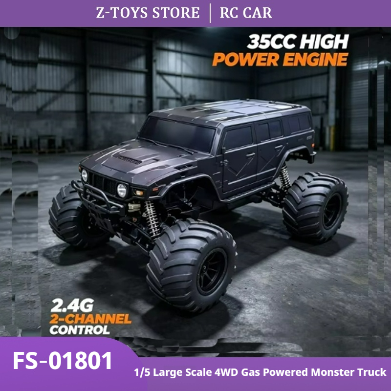 FS‑01801 1/5 스케일 4WD 가솔린 엔진 RC - Rc Hobby Grade Monster Truck 리뷰 및 가격